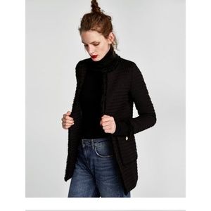 Zara tweed coat